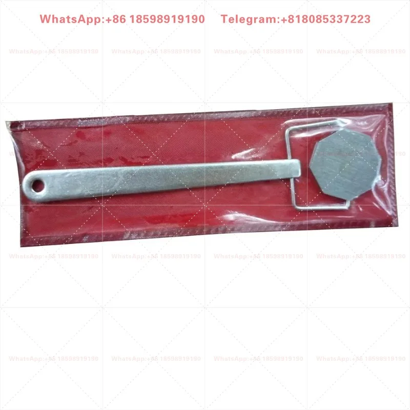 Octagonal test block magnetic field indicator, non-destructive testing equipment, magnetic particle flaw detection test block