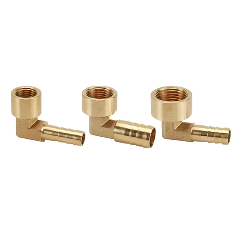 1/4＂Female Thread x 12mm Barb Brass Pipe Fitting Barb Hose Tail Reducer Pagoda Joint Coupling DN8 Connector Adapter Accessories