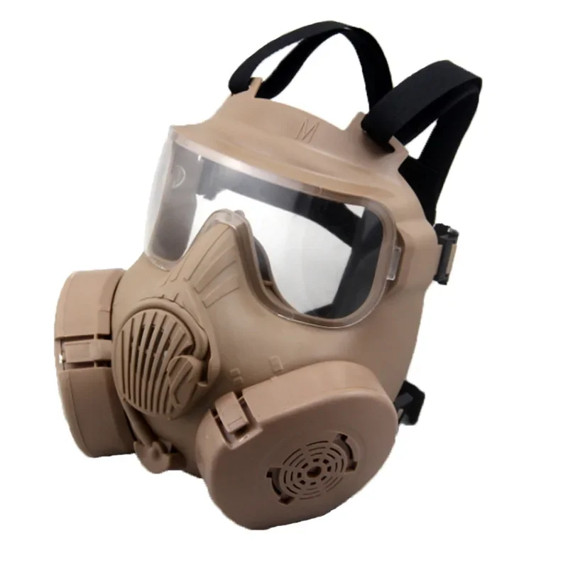 Paintball Tactical Airsoft Game Face Protection Safety Mask Guard M50 Gas Mask