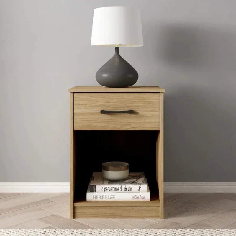 

Tool Ardent Nightstand with 1 Drawer, Euro Oak