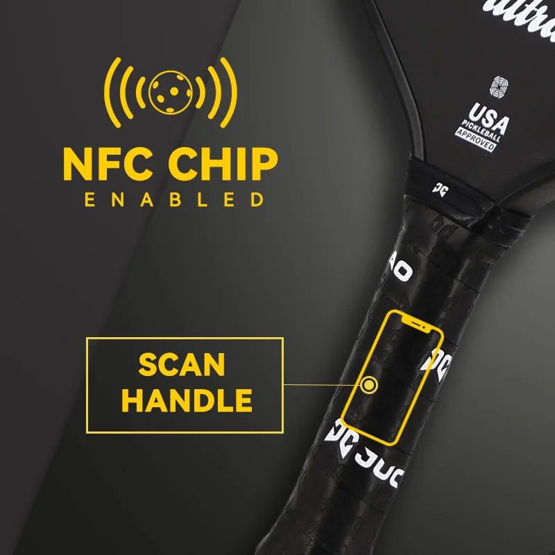 JUCiA0 Ultra Gen3 Pro Series المعتمدة من USAPA مجداف كرة البيسبول المصنوع من ألياف الكربون الخام T700 للطاقة والدوران (16 مم) #4