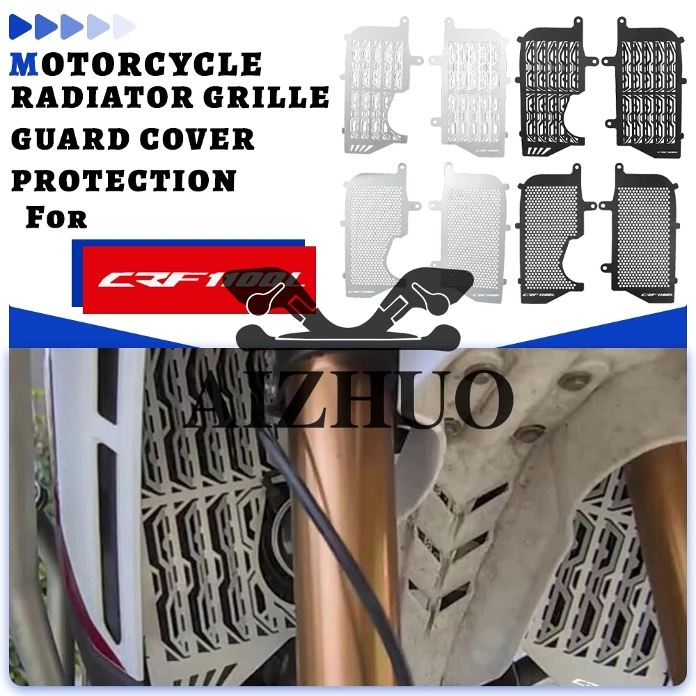 

For Honda CRF1100L Africa Twin ADV Adventure Sports ES DCT 2020-2023 2024 2025 Radiator Guard Grill Cover Water Tank Protection