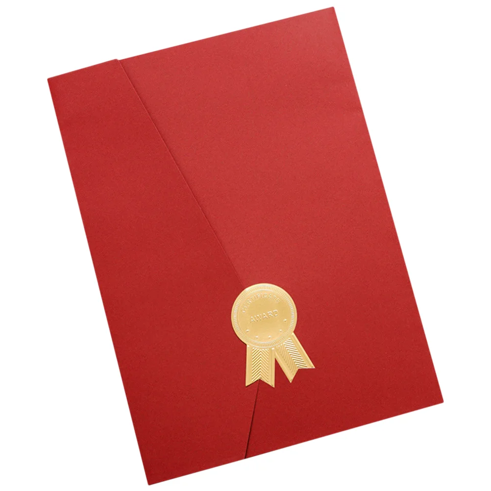 Honor Certificate Shell Paper Cover Graduation Diploma Envelopes Award Folder Staff