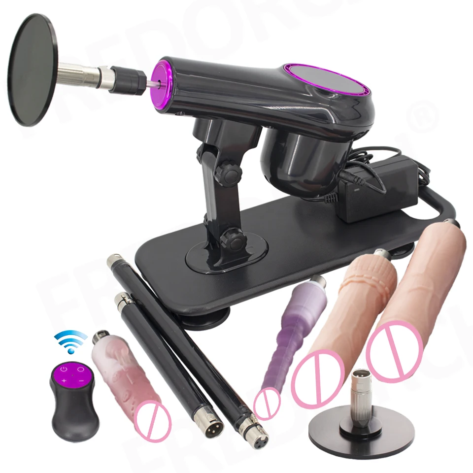 NEW Automatic Wireless Sex Machine for Woman Adjustable Masturbating Pumping SexToys for Men Adult Toys Upgrade Vibrator Dildo