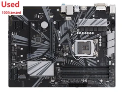Asus PRIME Z370-P II LGA 1151 Intel Z370 Support 8th 9th-Gen Core I7 I5 I3 Intel 64GB ATX Motherboard For 8th or 9th gen Used