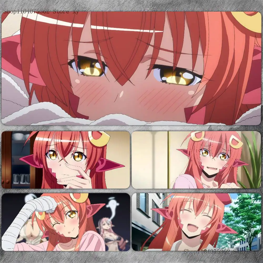 

Anime M-Monster Musume Mousepad Non-slip Suitable For Office Computers Laptops E-sports Game Desk Mats XXL Keyboard
