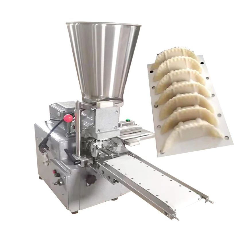 Chinese grain product gyoza dumpling making machine automatic form price small mini maker set semi auto filling dumpling machin