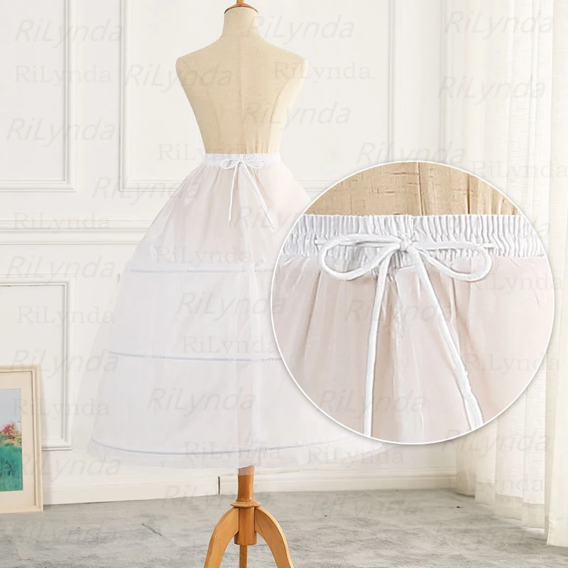 Neuankömmling 3 Hopps Ballkleid Petticoat Unterrock Hochzeit Brautkleid Jupon Mariage Halka Rockabilly mit Tüll – Detail 4