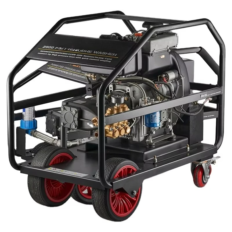 292FE Industrial High-Pressure Washer 350bar 5100PSI Fuel New Condition Metal Material Car Washer Cleaning Process