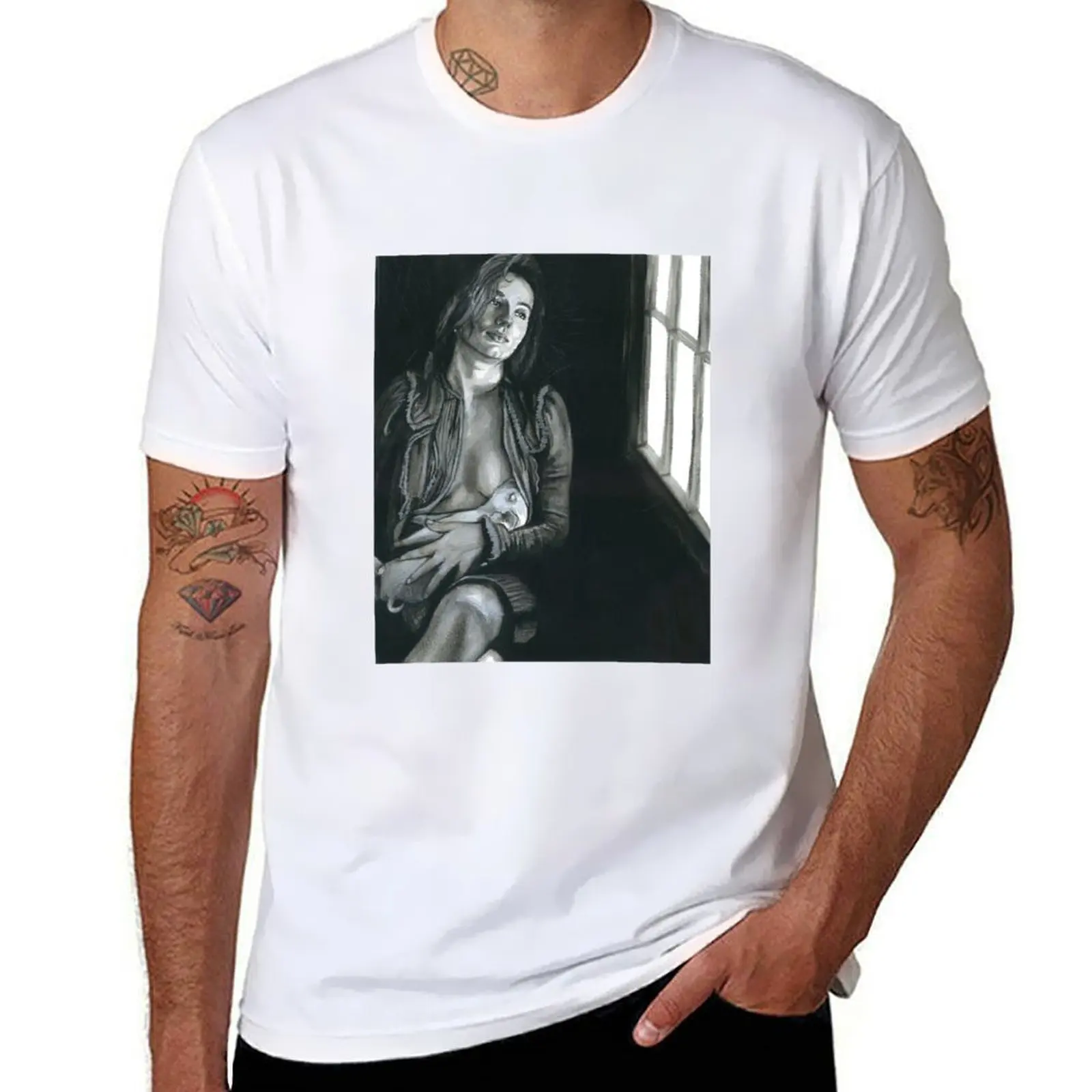 

Pele - A Portrait of Tori Amos T-Shirt t shirt man luxury cotton tshirt 100% T-Shirt