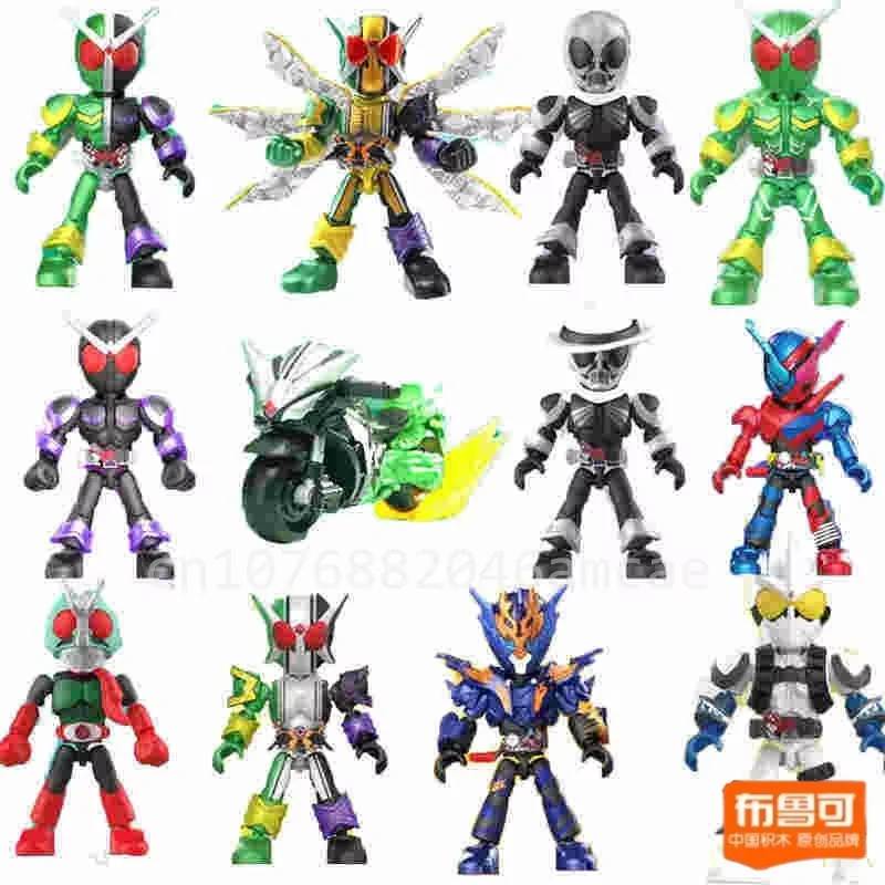 Kamen Rider 15. Figurka anime Blokees Blind Box Starlight Version 2 Saber Geats Hopper Kuuga Figurka Zmontowana Zabawka Prezenty Urodzinowe