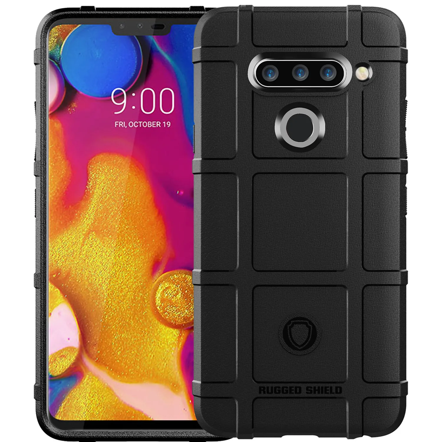 Armor Heavy Silicone Case for LG V40 V60 ThinQ lgv50 ShockProof Shield Phone Cover for lg v60 v50s thinq Soft Rubber Case