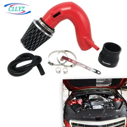 CLLYZ Air Intake Kit Pipe Aluminum For Cadillac ATS ATSL CTS Red Filter System Auto Replacement Parts Automobiles Accessories