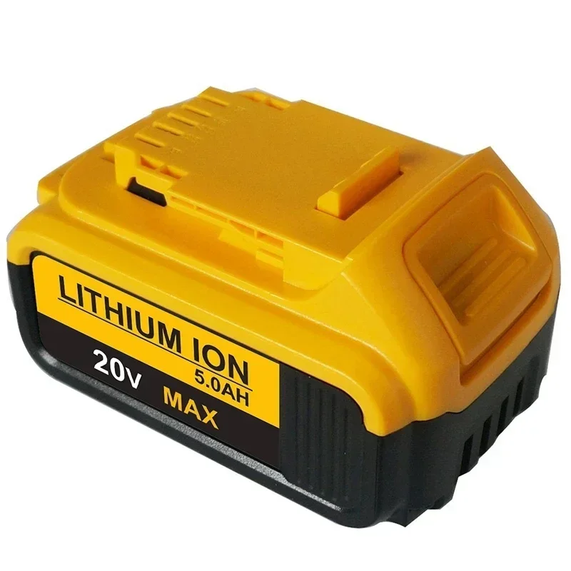 New 18V 6.0Ah MAX XR 18650 Battery Power Tool Replacement for DeWalt DCB184 DCB181 DCB182 DCB200 20V 6A 18v Battery With Charger