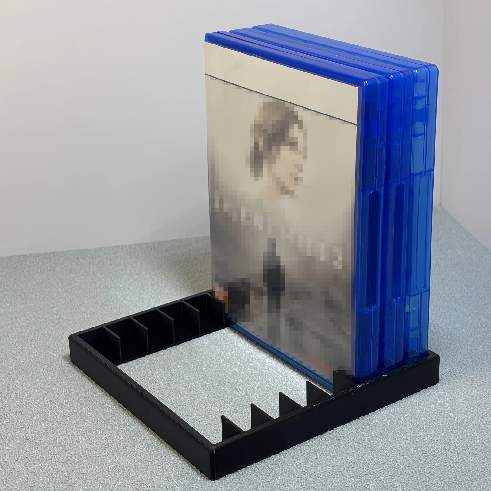8-Slot CD Storage Display Shelf Game Card Decorative Shelves For PS5 PS4 PS3 Game Disc Organizer Console Accessories Shelf