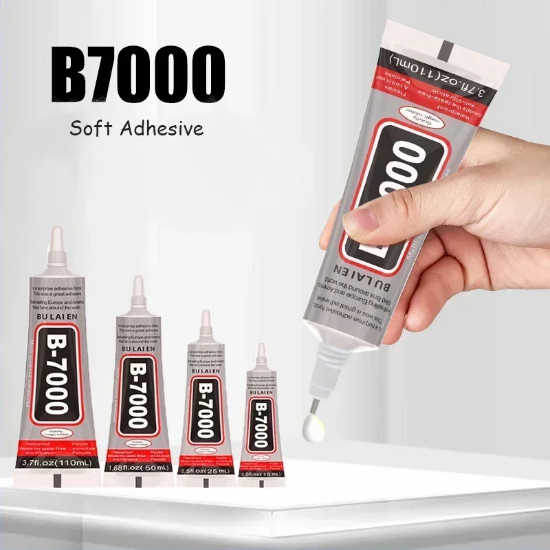 15ML 25ML 50ML 110ML B7000 Clear Contact Phone Repair Adhesive Universal Glass Plastic DIY Glue B-7000 With Precision Applicator