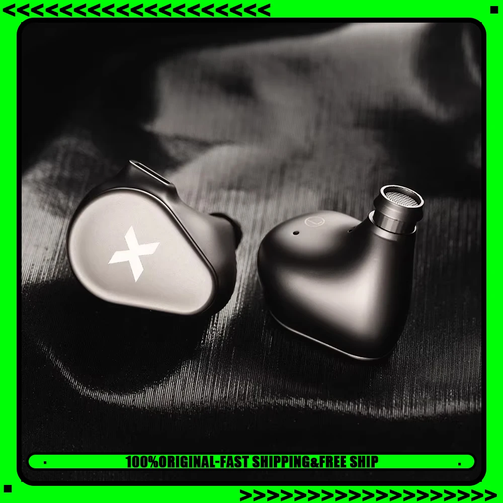 DUNU Titan X HiFi IEM Earphones Dual Magnetic Dynamic Driver Metal Alloy Housing 3.5mm/TypeC Mic Earbuds For Audiophile Gaming