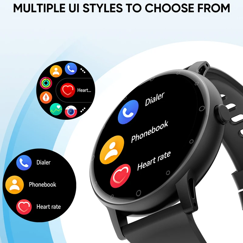 2025 neue Smart Uhr Männer Frauen Mode Uhr Mehrere UI Sport Modi Bluetooth Anruf Armbanduhr 100 + DIY Uhr Gesichter smartwatch