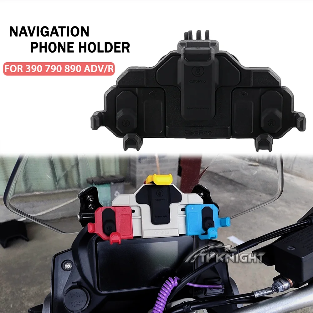 新しい携帯電話ホルダー-12-ミリメートル-22-ミリメートル-390-adv-790-アドベンチャー-890-アドベンチャーオートバイアクセサリー-gps-ナビゲーションブラケット