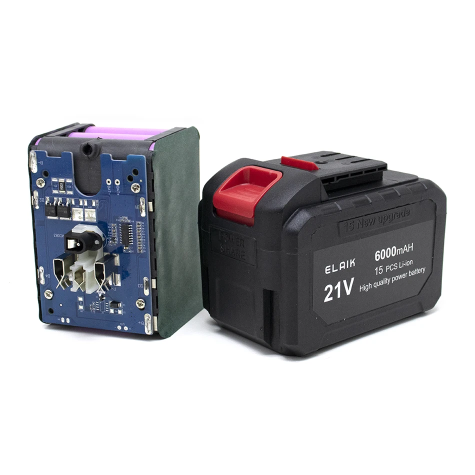 21V 6AH 4AH 2AH high-power durable lithium battery,charger, suitable for Dayi 21V Volt Replace Battery For Screwdriver