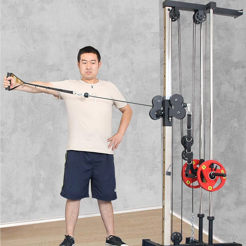 Wall big bird small bird machine high pull-down wide back shoulder clip chest triceps comprehensive fitness muscle trainer