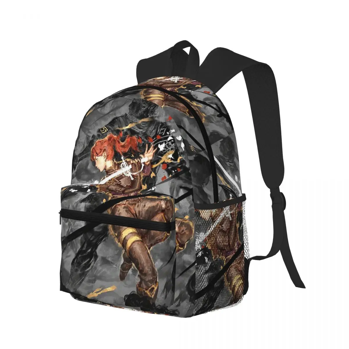 Obscur Expedition 33 Game Student Backpack School Bag Hiking Travel Daypack for Men Women Bookbag Shoulder Bags