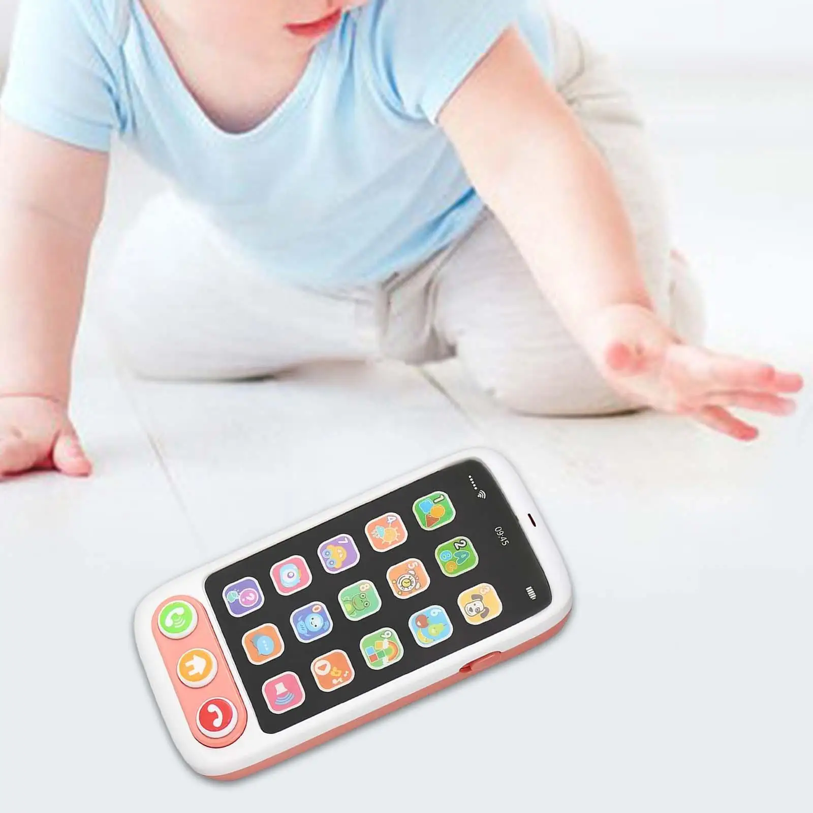 Mini jouets de téléphone pour garçons, jouets musicaux d'apprentissage, smartphone, cadeau d'anniversaire