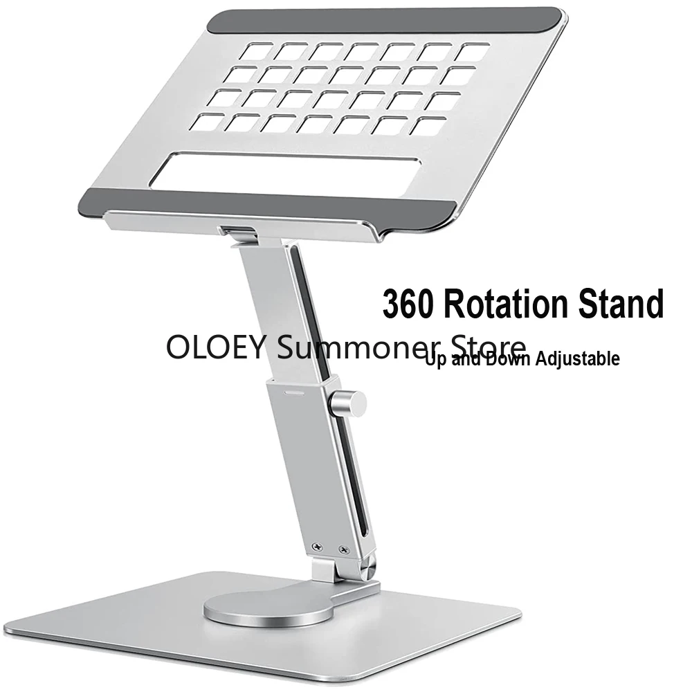 Folding Tablet Stand Desk Computer Table 360 Rotation Reading Adjustable Foldable Holder Dock Laptop Baseus Tablet Holder