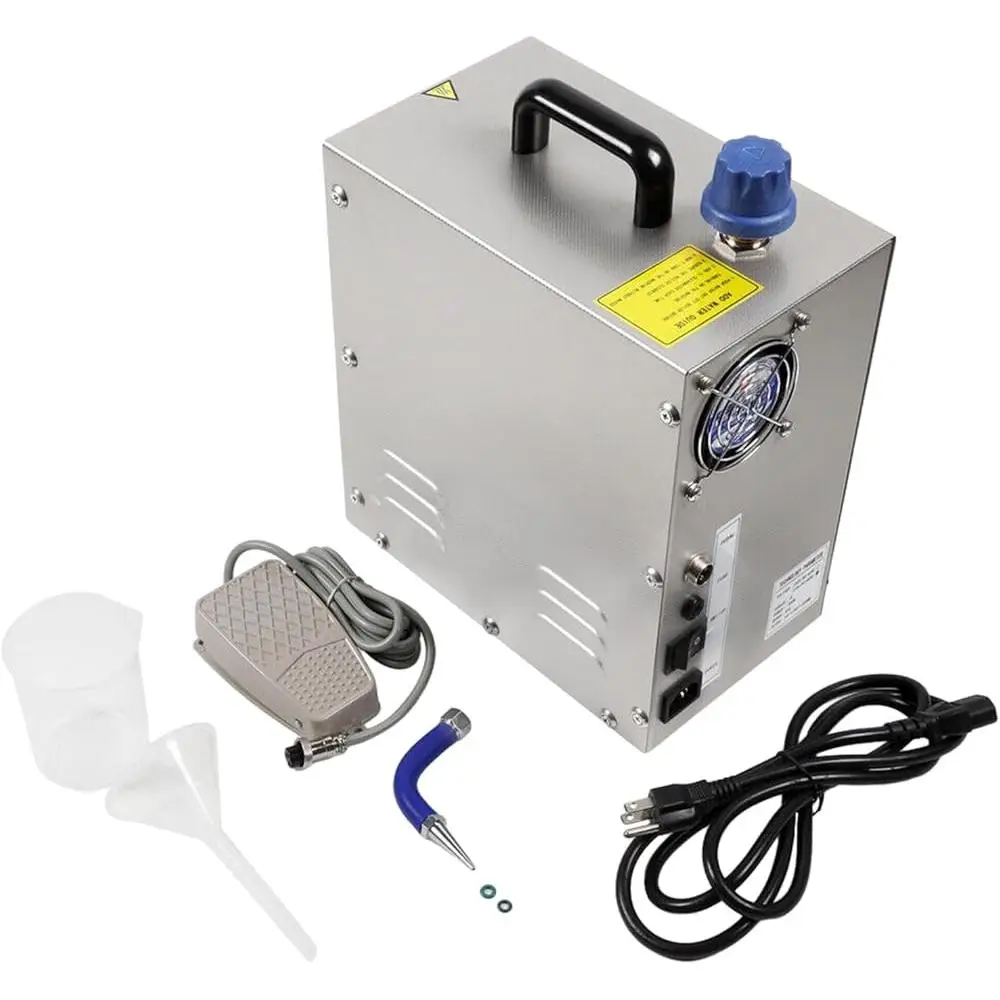 1300W Jewelry Steam Cleaner 2L High Pressure Stainless Steel Machine Gold Silver Jewels Cleaning Nozzle User Manual