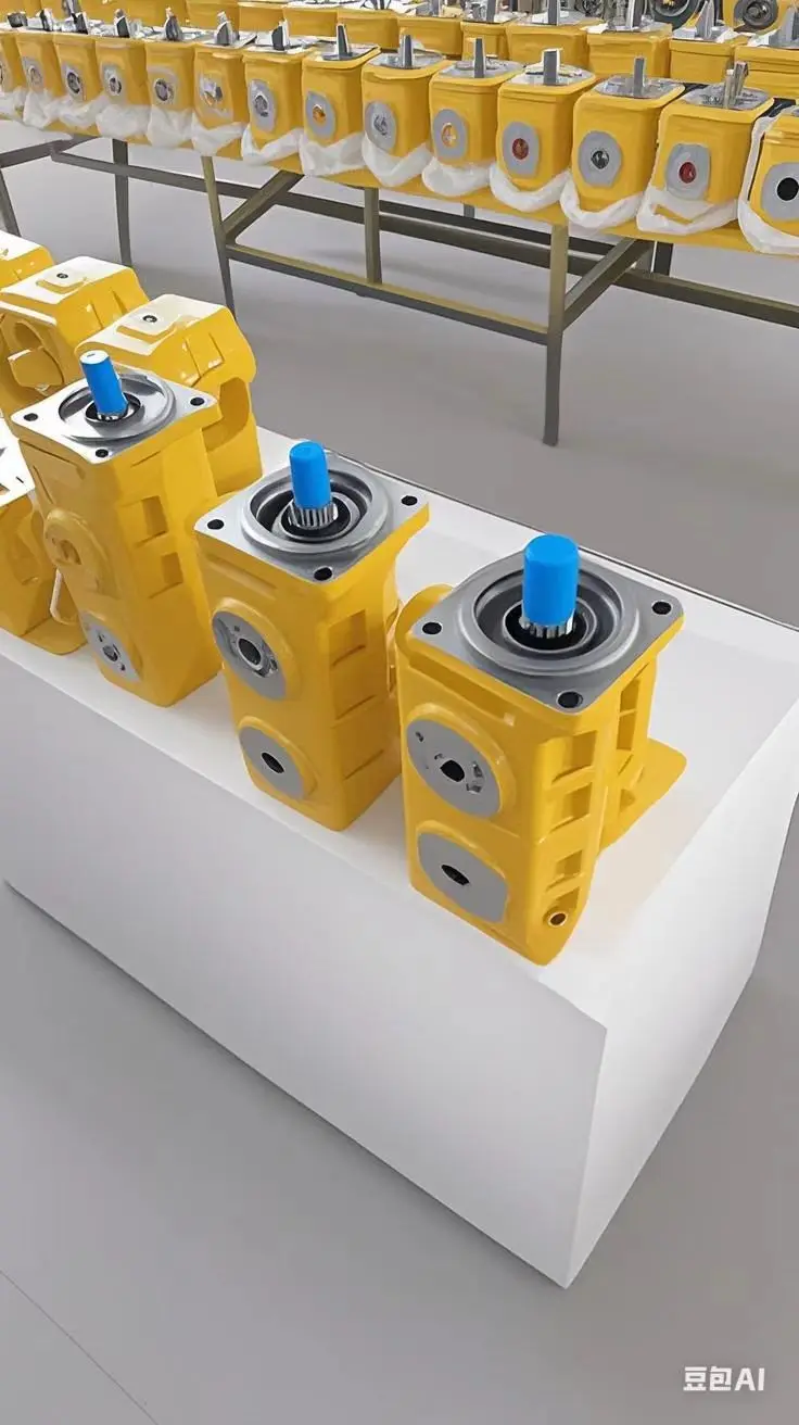 CHKJ-2025NEWВысокотемпературный насос гидравлического масляного шестерни OEM по индивидуальному заказу для колесного погрузчика FURUKAWA FL230 Экскаватор Пилотный насос