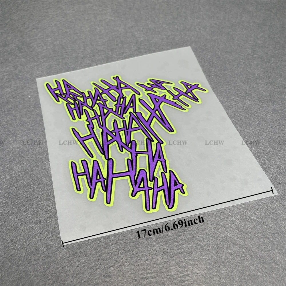 1 adet HAHA Joker Graffiti vin - Car Accessories Joker incelemesi ve fiyatı