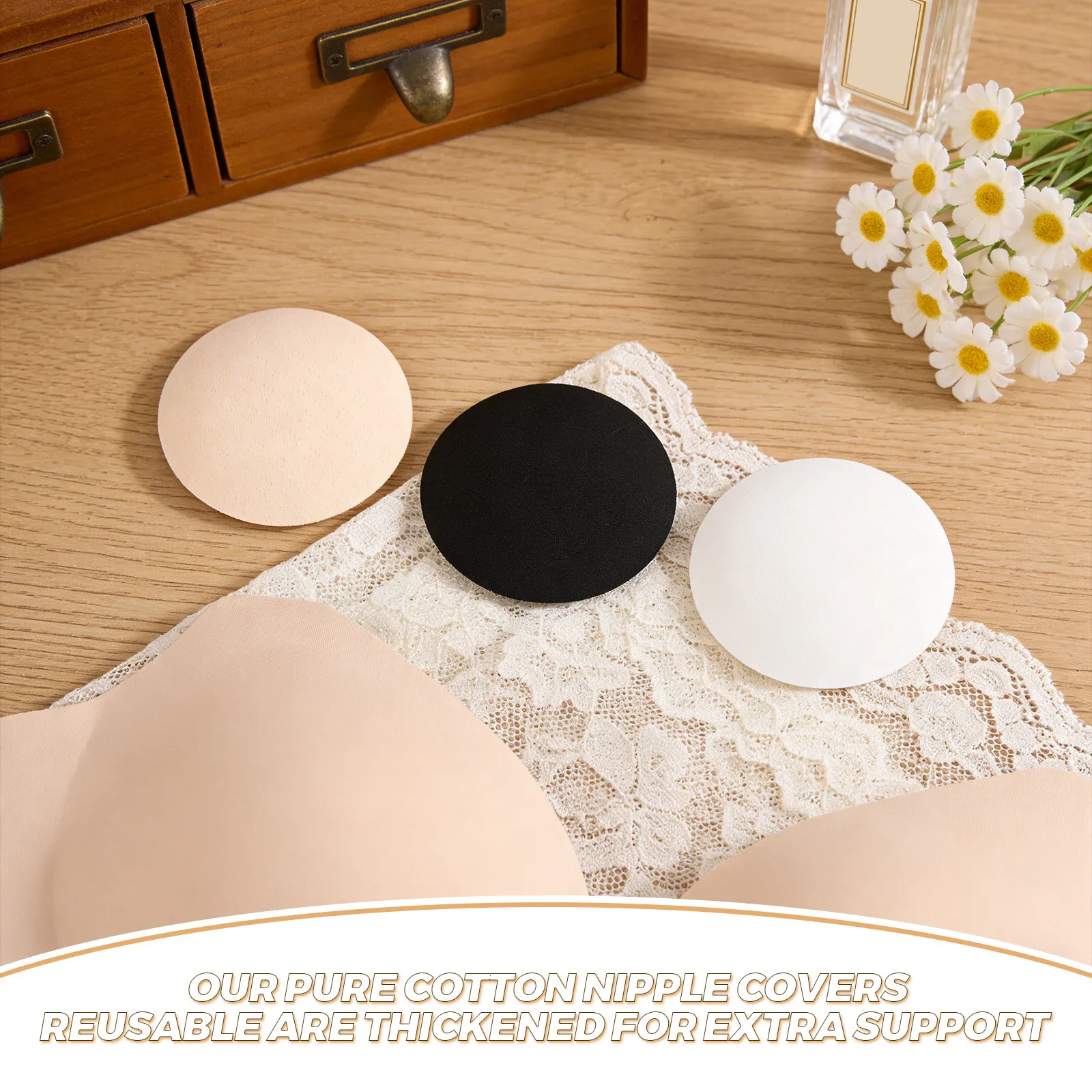 3Pairs Invisible Nipple Covers - Nipple Cover Pasties ulasan dan harga