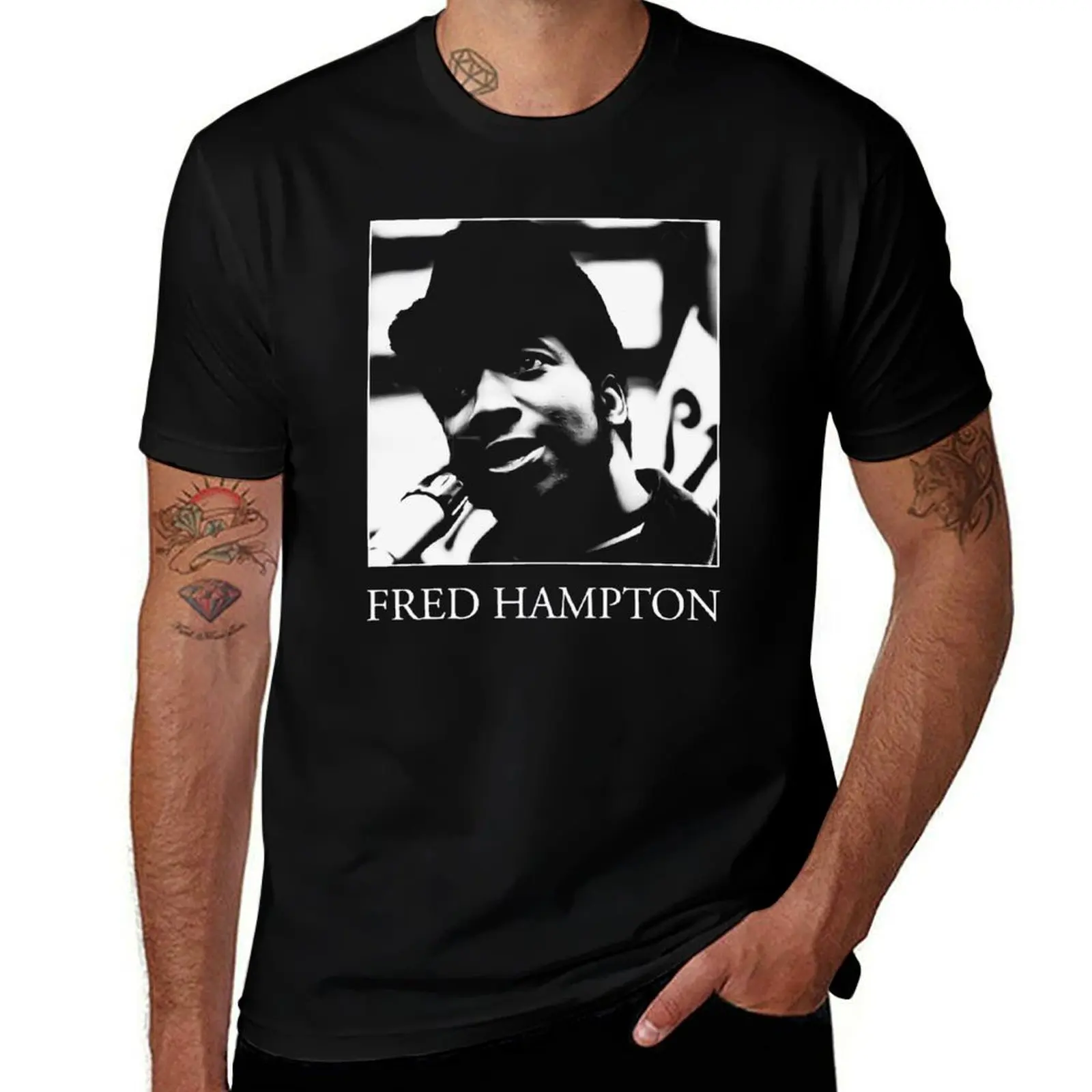 

FRED HAMPTON T-Shirt Casual Everyday Wear T-Shirt