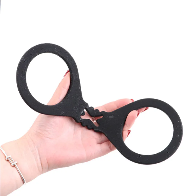 

SM bound silicone handcuffs, couple flirting toys, role-playing alternative 18+adult sex products