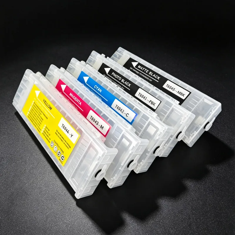 1set T6941 T6942 T6945 Refill ink cartridge With chip compatible for Epson T3000 T5000 T7000 T3200 T5200 T7200 T3270 T5270 T7270