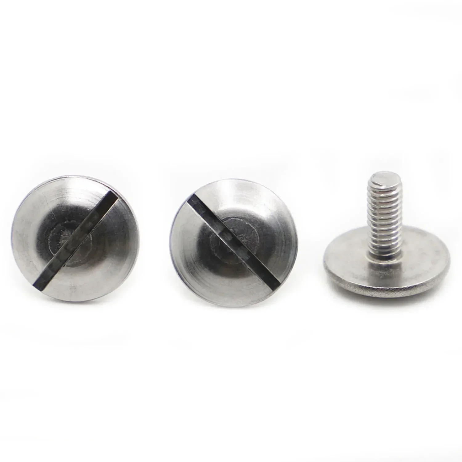 A2 304 Stainless Steel GB947 Large Extra Size Oversize Big Slotted Round Head Screws Bolts M2 M2.5 M3 M4 M5 M6