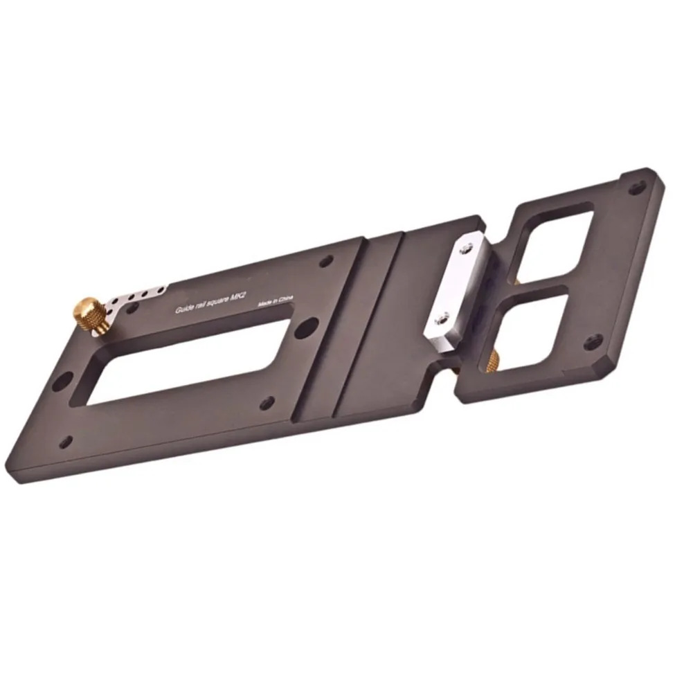 Trilho guia de serra circular compacto e conveniente, fixação e alinhamento sem esforço, corte perfeito preciso e resistente