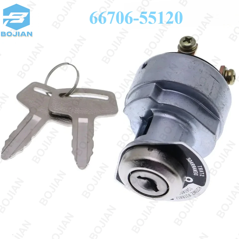 

A30P-Ignition Key Switch 66706-55120 1E013-63590 for Kubota Tractor B5100 B6100 B7100 D1005 V1505