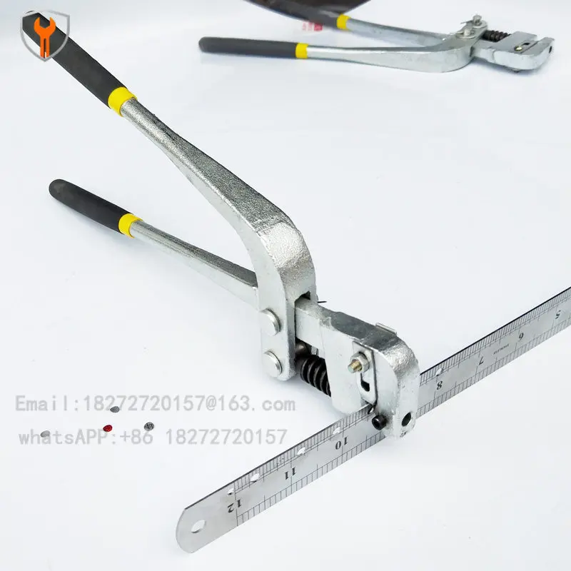 Metal punching pliers, advertising luminous word puncher, stainless steel plate aluminum plate iron sheet punching round opening