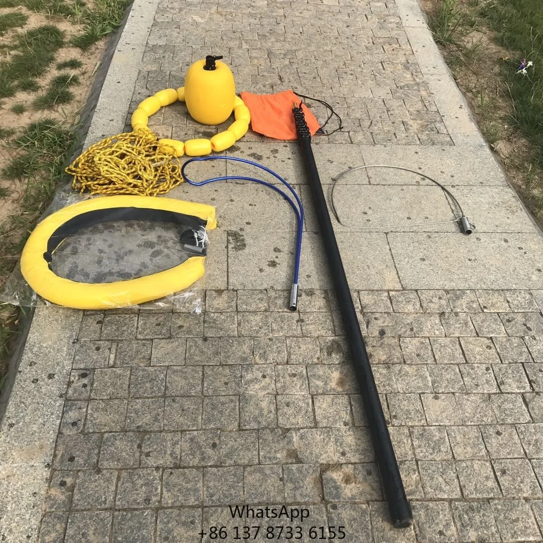 12 M Strong Telescopic Pole Water Rescue Carbon Fiber Extension Grabbing Pole