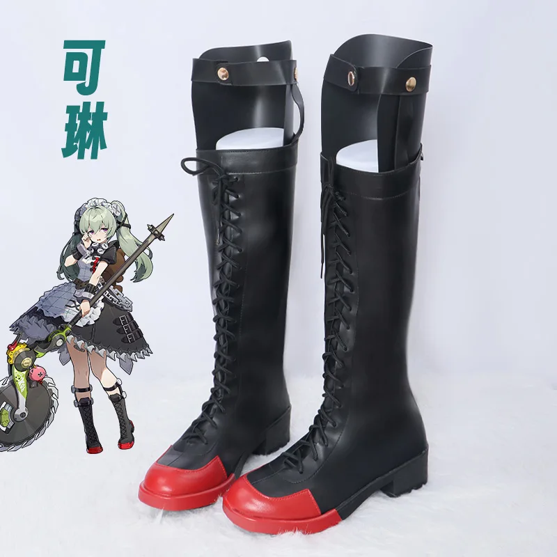 

Anime Zenless Zone Zero ZZZ Corin Wickets Cosplay Boots Shoes Role Play Comic Con Shoes Hallowmas Party Costume