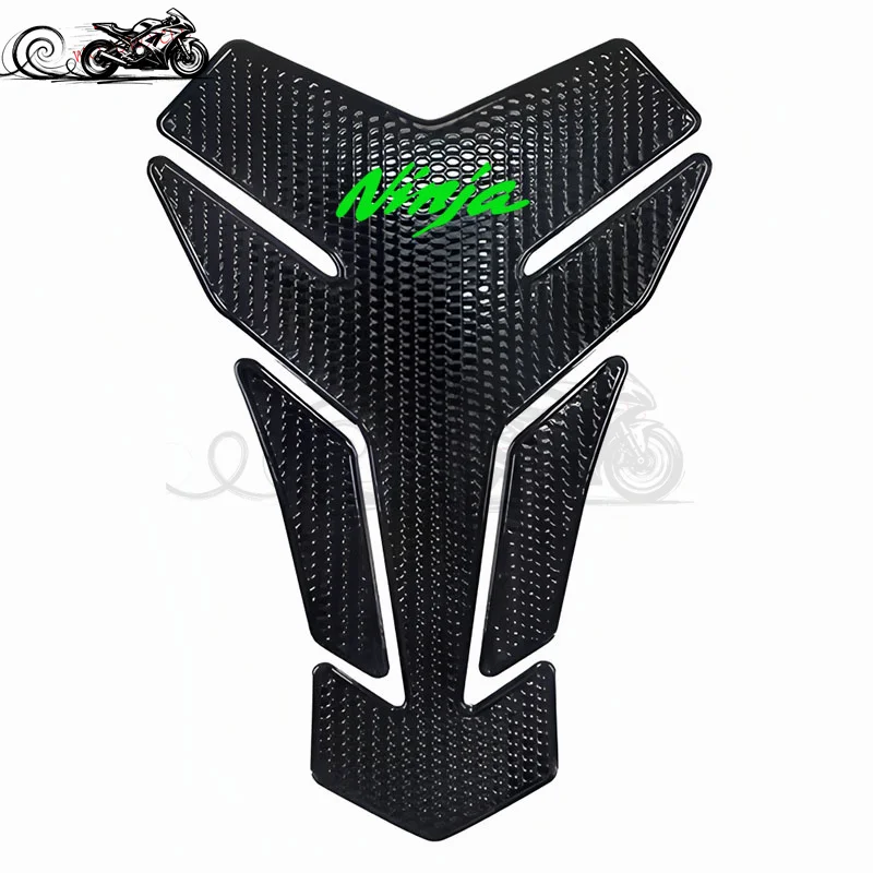 Accessori moto 3D Gas Serbatoio carburante Pad Decalcomanie adesive adatte per Kawasaki NINJA 650R ER6F ER6N VERSYS W800 SE Z750S