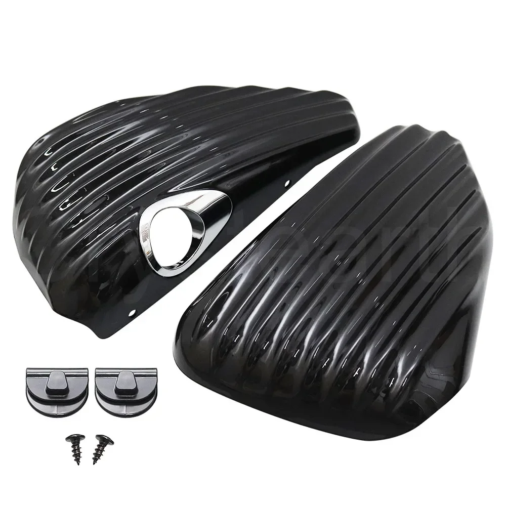 Motorcycle  Left Right Side Oil Tank Cover Battery Fairing Cover For Harley Sportster XL883 XL1200 2014-2017 2018 2019 2020 2021