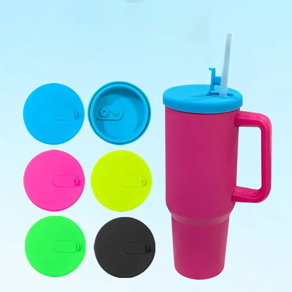 Silicone Sealing Cup Cover for  Cup Replacement Dustproof Lids Scratch-proof Protective Cover Water Cup Accessories