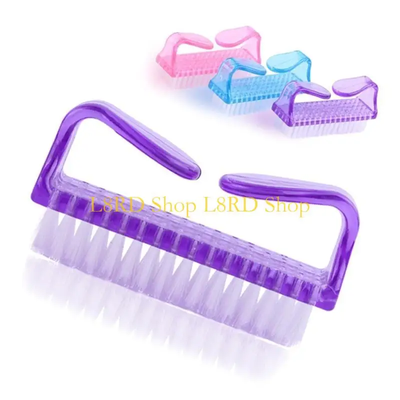 

L8RD Finger Brushes For Cleaning Handle Grip Brush Hand Fingernail Brush