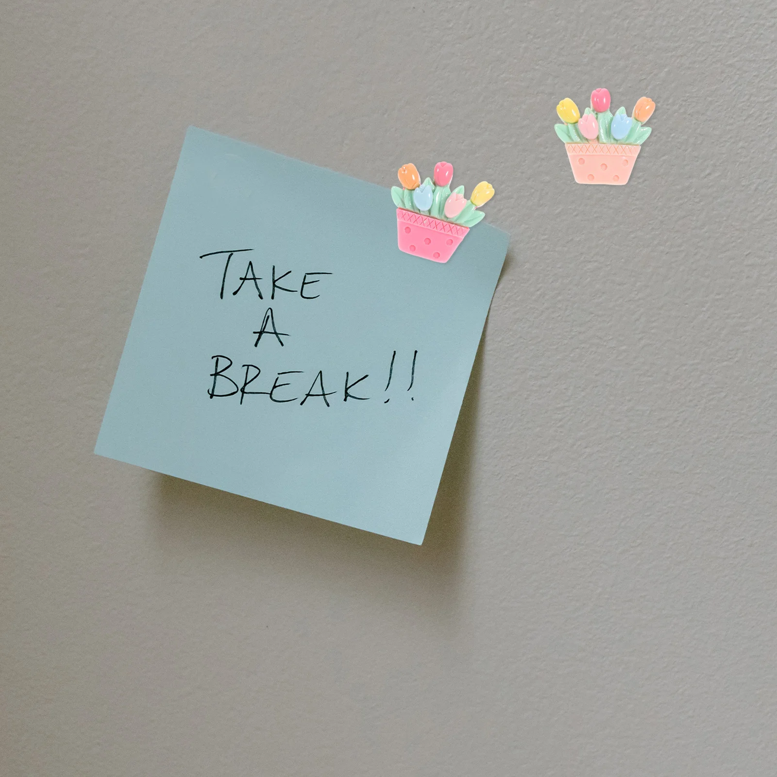 20 個樹脂画鋲交換可能なプッシュピン花の形多機能掲示板コルクボードアクセサリー