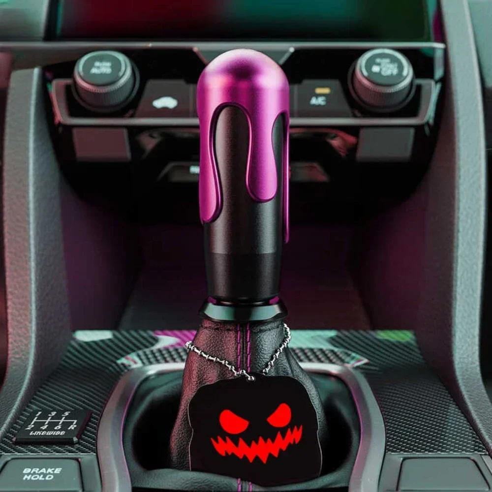 Ice Cream Manual Car Gear Stick Shift Knob Aluminum Shifter Lever Head LikeWise Style Creative Design Car Interior Decor Styling