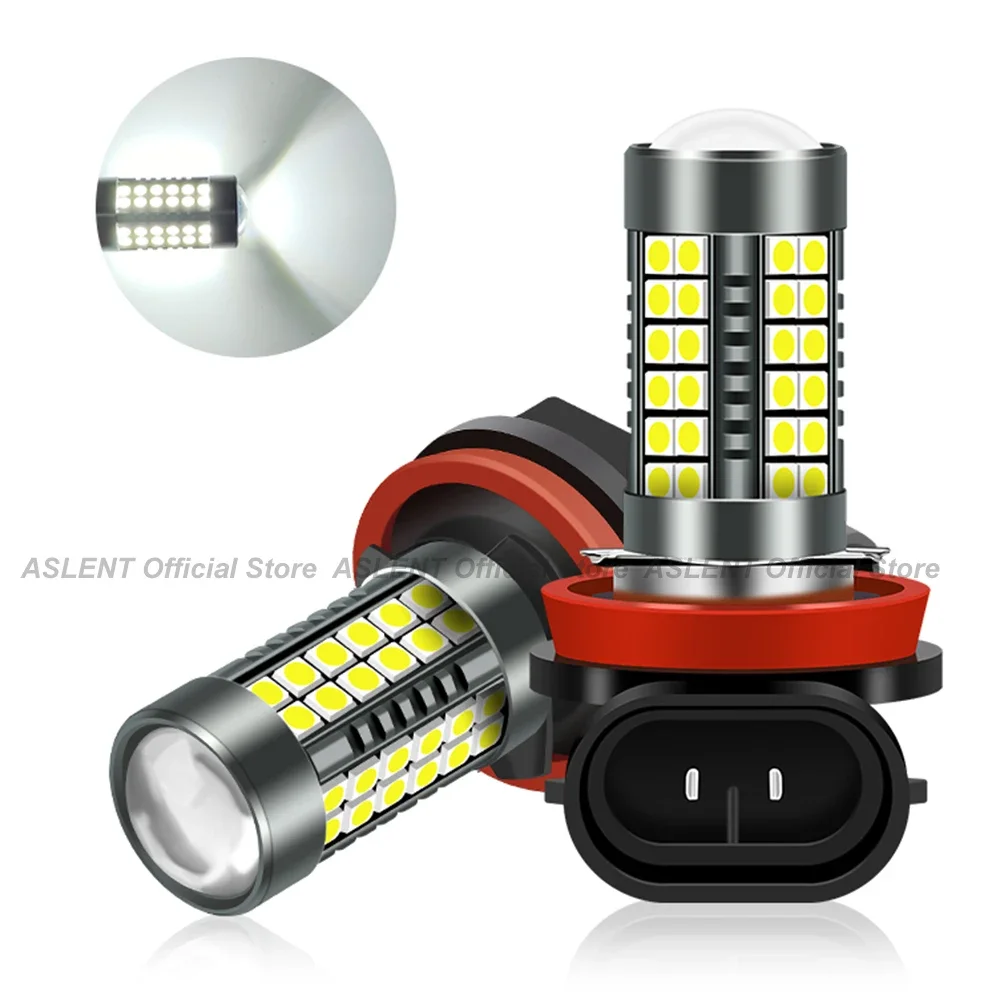 2x H11 H8 H16JP 9006 HB4 9005HB4 H10 9145 H16 EU 5202 PSX26W PSX24W 2504 P13W LED Bulbs Fog Lamps Car Driving Running Light 12V