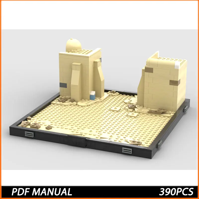 

Star Movies Model Moc Building Bricks Military Base Scenery Technology Modular Blocks Gifts Christmas Toys DIY Assembly 390PCS