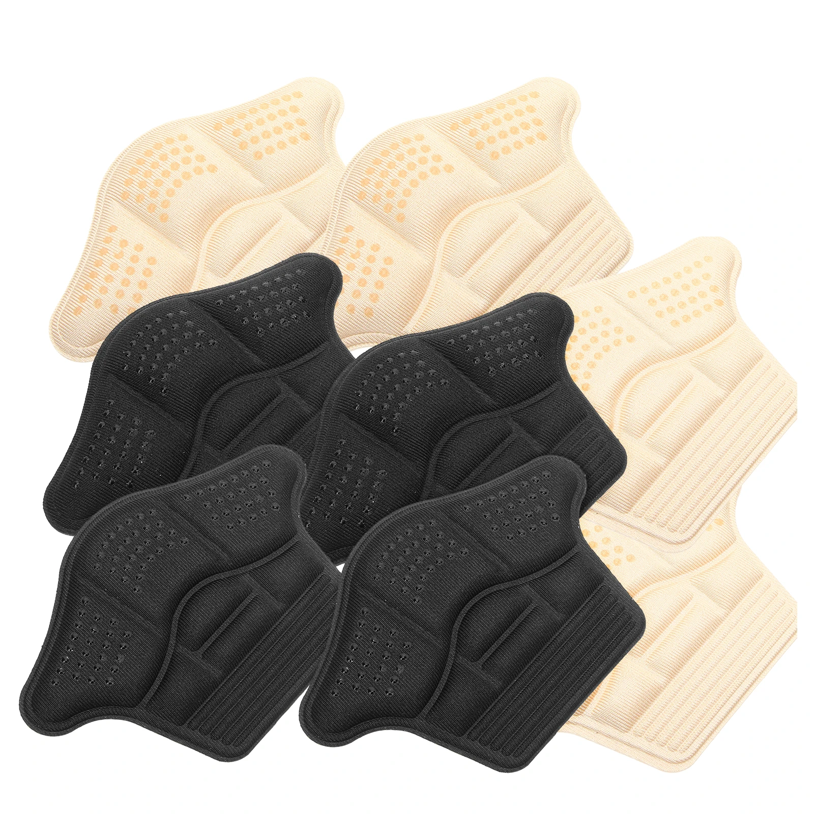 

4 Pcs Heel Pads Self Adhesive Cushion Inserts Reduce Pain Non Slip Shoe Filler For Women Men Comfortable Premium Material